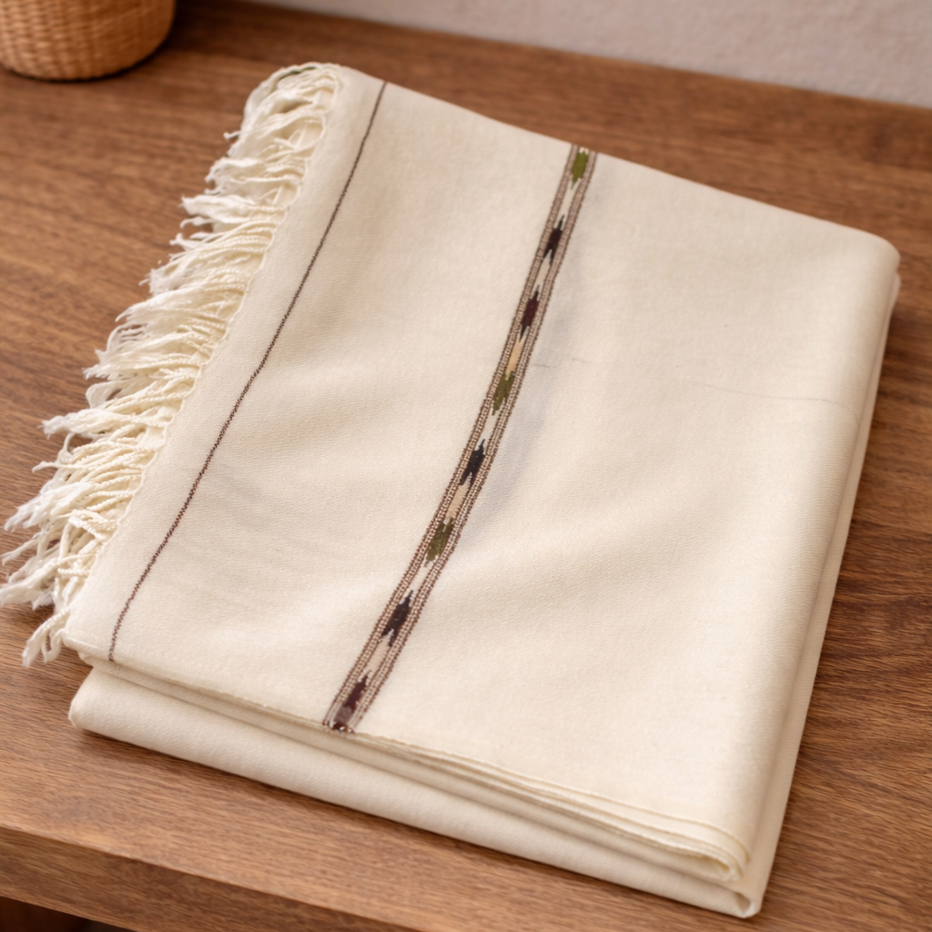 72 Wool Pure Islampuri Shawl – Handmade, Lightweight, Soft & Premium Quality