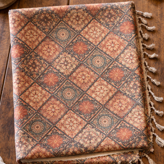 Printed Islampuri Shawl for Ladies – 100% Pure Handmade