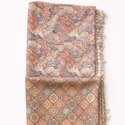 Printed Islampuri Shawl for Ladies – 100% Pure Handmade