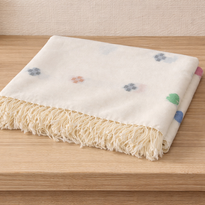 Pure Wool Handmade Embroidered Islampuri Shawl for Women