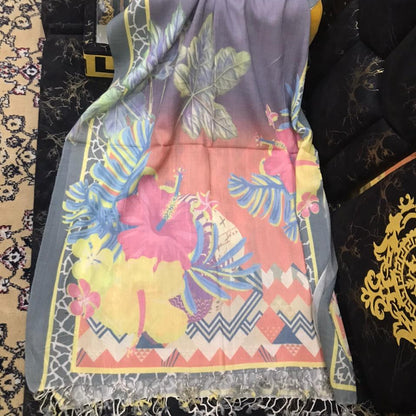 Printed Islampuri Staller for Ladies – 100% Pure Handmade