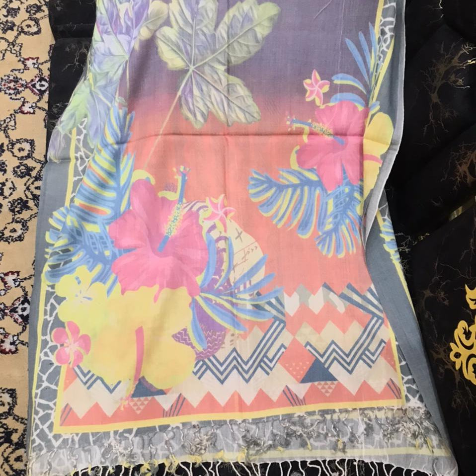 Printed Islampuri Staller for Ladies – 100% Pure Handmade
