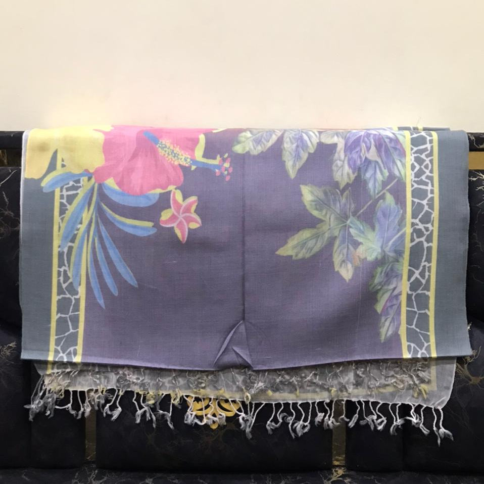 Printed Islampuri Staller for Ladies – 100% Pure Handmade