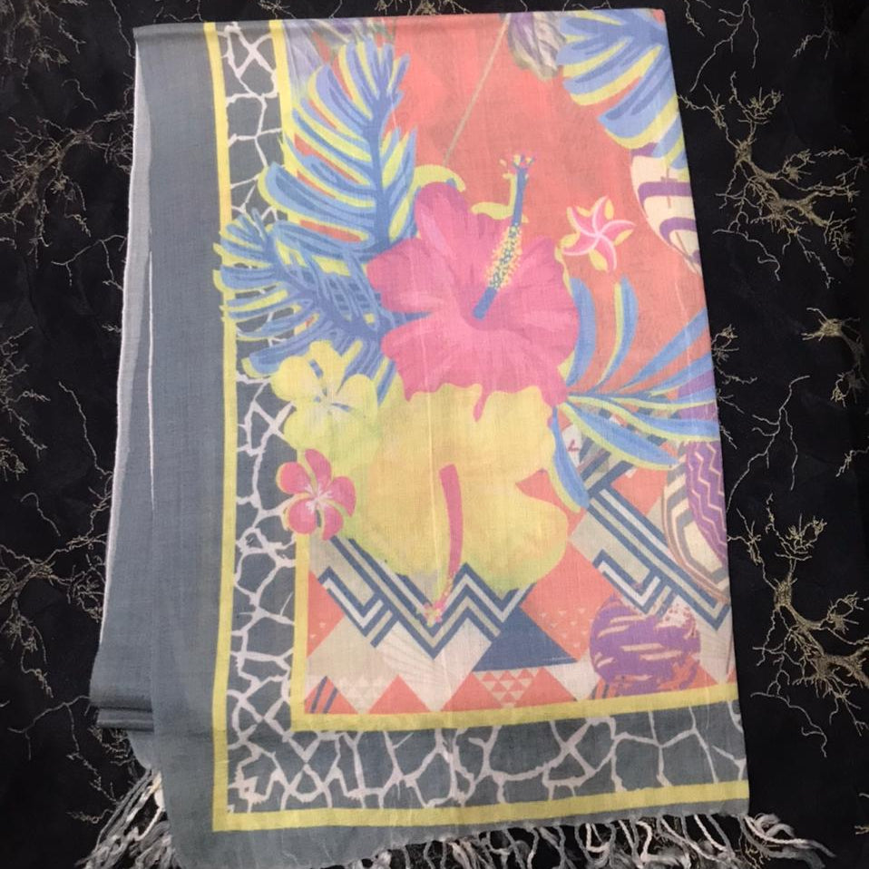 Printed Islampuri Staller for Ladies – 100% Pure Handmade