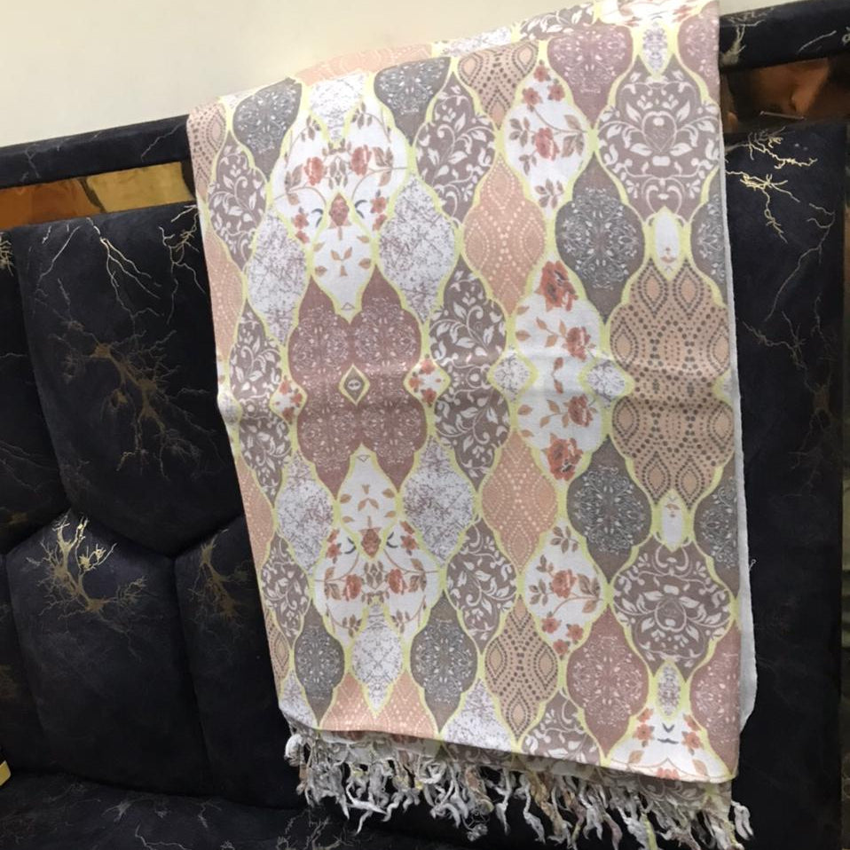 Printed Islampuri Shawl for Ladies – 100% Pure Handmade