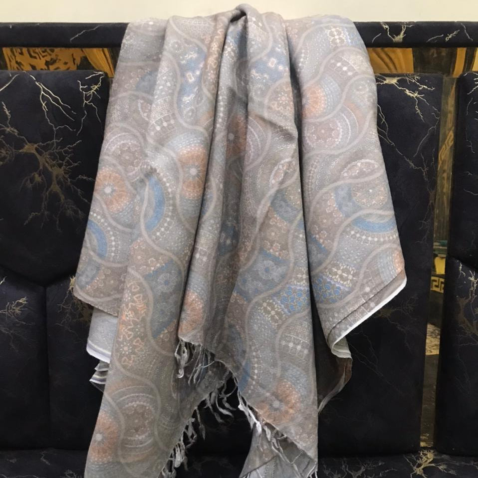 Printed Islampuri Shawl for Ladies – 100% Pure Handmade