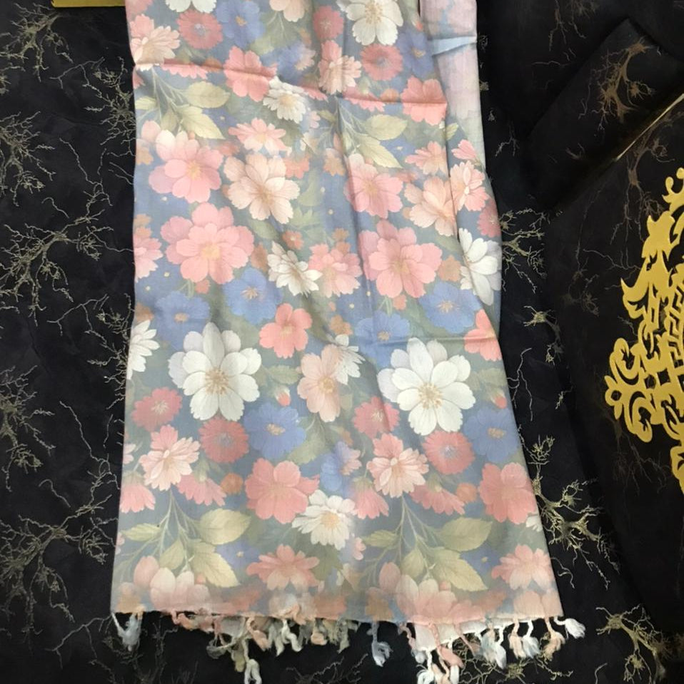 Printed Islampuri Shawl for Ladies – 100% Pure Handmade