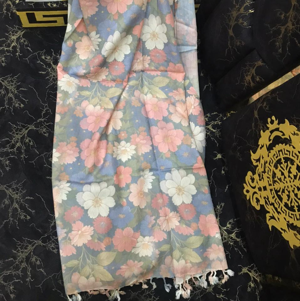 Printed Islampuri Shawl for Ladies – 100% Pure Handmade